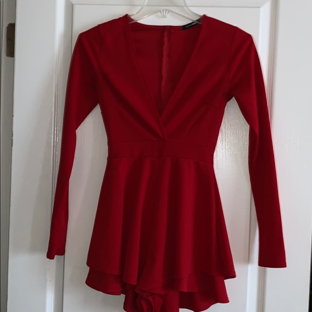 Only wore once. Fashion Nova Romper